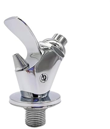 HJYXXSR Drinking Fountain Faucet - Brass Bubbler Tap for Kitchen & Outdoor, Polished Chrome Finish, Bathroom Water Filter