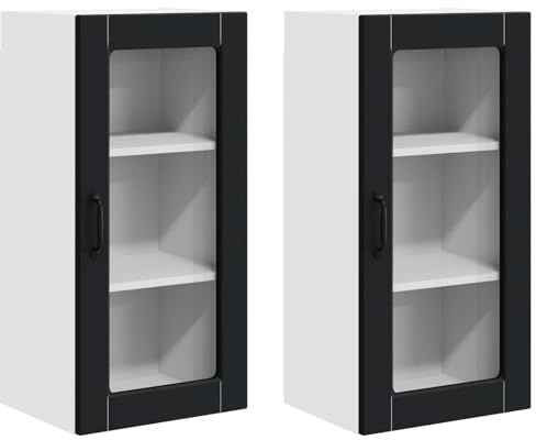 KKgypkn Geschirrspüler Panel Schwarz 40 x 31 x 80 cm aus Holzwerkstoff, Küchenpanel für Moderne Küchen, rechteckige Geschirrspülplatte mit Rahmen aus Holzwerkstoff, pflegeleicht