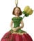 Dahlie Blumen Mädchen - Deko Figur zum Hängen/Blumenfigur/Blumenkind/Skulptur