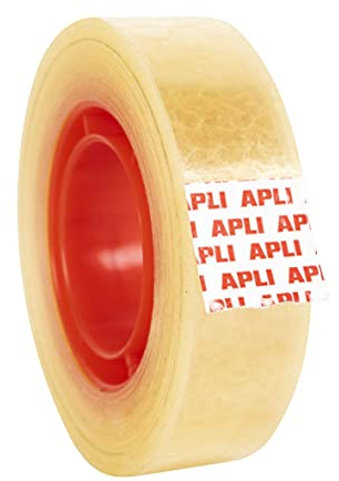 APLI 11329 Klebeband, transparent, 15 mm x 33 m