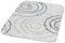 Kleine Wolke 4004478225671 Splash Badteppich Polyacryl grau/weiß, grau/weiß, 60 x 90 cm