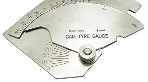 Medidor de puente Cam Gage MG-8 prueba cubital Soldadura Inspección Galga de soldadura