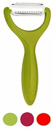Joie Mini Stainless Steel Julienne Peeler-Green