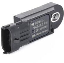 BOSCH Sensor, Ladedruck 0281002961 | Kompatibel mit: NISSAN NAVARA NP300, NAVARA NP300 Pritsche/Fahrgestell, NV400 Bus, NV400 Kasten, NV400 Pritsche/Fahrgestell
