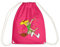 Spreadshirt Bibi Blocksberg Fliegt Auf Kartoffelbrei Turnbeutel, One size, Fuchsia