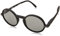 IZIPIZI Shape #G Lunettes de Soleil, Verres Gris Doux Noirs, Taille Unique Mixte