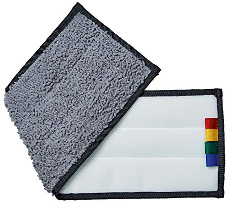 UNGER ErGO! FAVMC Cleaning Mop (Colour Grey, Size 40 cm, 1 Piece, 100% Polyester, Velcro Mop for Tiles, Parquet, PVC, etc.)