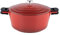 Kelomat, 3422-385, Schmortopf INDUKTION KERAMIKA RED, mit Deckel, Durchmesser 28cm, Inhalt 6,8 Liter, rot