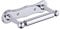 Milano Elizabeth Traditional Bathroom Wall Mounted Toilet Roll Paper Holder - Chrome