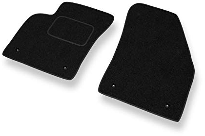 Mossa - Fußmatten Auto kompatibel mit Volvo C30 I (2006-2012) - schwarz Automatten Autoteppiche 2