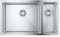 Grohe K700U Edelstahlküchenspüle 80 cm edelstahl 31575SD1 Unterbau Edelstahlspüle mit 1,5 Becken - links einbaubar