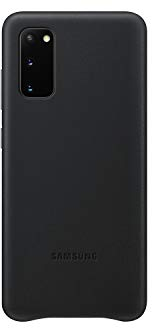 Samsung Leather Cover Galaxy S20 - Cuir noir