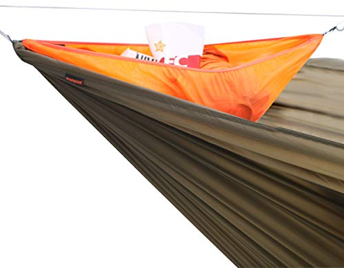 Onewind Peak Storage Hängematte Gear Sling - Clip On für Kleine Gegenstände, Camping und Rucksackreisen, Orange