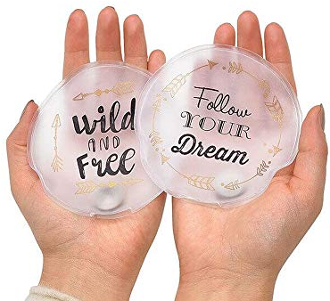 Taschenwärmer wild & free, 2er Set - Handwärmer wiederverwendbar, Wichtelgeschenk