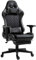TRISENS Gaming Stuhl mit Fußstütze und ergonomsichen 4D-Armlehnen - Gaming Chair in Sportsitz Optik - Gamer Stuhl mit verstellbaren Rückenstützkissen für gesündere Sitzhaltung, Farbe:Schwarz/Grau