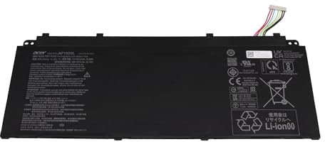 KT.00305.008 Original Acer Batterie 53,9Wh pour Spin 5 (SP513-52N), 13 (CP713-1WN), Swift 1 (SF114-32), 5 (SF515-51T), Chromebook 13 (CB713-1W)