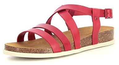 Kickers Alice, Sandales Femme, Rouge, 37