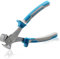 SPEEDWOX End Cutting Pliers 8 Inches, Limited Warranty, Carpenter Pincer Wire Cutter Pilers End Nippers, Nickel, Anti-Slip Comfort Grip, 205 x 65 x 30mm/8.1 x 2.6 x 1.2