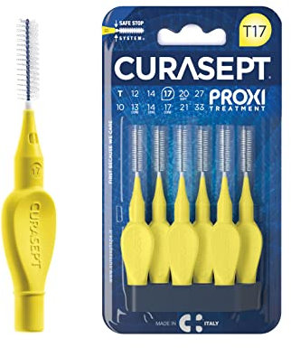Curasept - Curasept Proxi T17 Giallo per Pulizia Interdentale Blister 6 Pezzi - 983754021