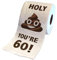 Lustige Toilettenpapierrolle, 30.-60. Happy Prank Toilettenpapier Geburtstagsgeschenke für Frauen Männer (60.)