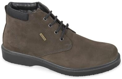 Valleverde Stivaletti Uomo VL53831 in Camoscio Antracite EU 44