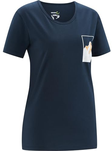 EDELRID Damen Onset T-Shirt, blueberry, M