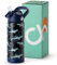 Choco Mocha Boys Water Bottle Kids Stainless Steel Water Bottle Metal Water Bottle with Straw Leak Proof Insulated Bottle for School BPA Free Double Wall 14/18 Oz,Navy Blue