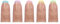 French Tip Gels Nails Tips 3 In 1 X Coat Tips Pre-applied Tip Cover Press On Step Fakes Nails
