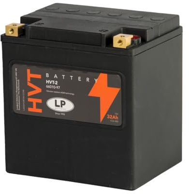 LANDPORT Batterie 12V 32 Ah HVT-2 AGM kompatibel mit BMW R60, R80, R90