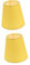 SEWOART 2 Pièces Abat-jour De Lustre Ocre Abat-jour Lampadaire Abat-jour Cylindrique Petit Abat-jour De Table Abat-jour Pour Lampe De Table Ampoule De Lustre Table Lumineuse Yellow Chiffon