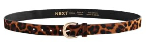 NEXT Damen Standard Regular Fit Ledergürtel
