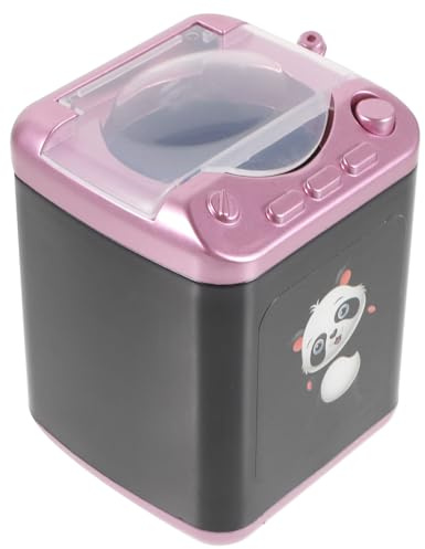 VILLCASE Mini Lavadora Esponja Maquillaje Eléctrica para Limpieza Rápida y Profunda de Brochas, Diseño Compacto de Plástico Adecuado para Uso en Casa y Viajes
