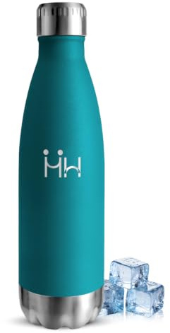 Borraccia Termica, Senza BPA, Borraccia Palestra, 750ML Acciaio Inossidabile 18/8, Bottiglia Termica A Prova di Perdite, Bottiglia Acciaio Inox per Picnic, Outdoor, Verde muschio