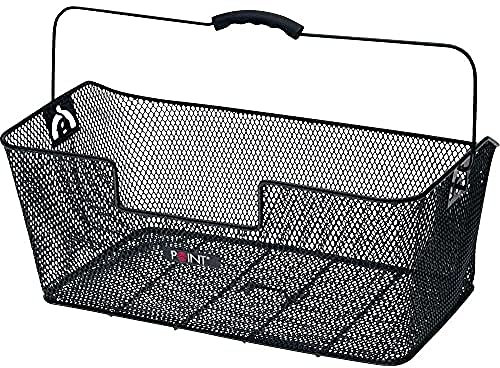 Point Schultaschenkorb Ergogriff- abgeschrägte Seiten- Federklappenausschnitt, schwarz, 50x30x20cm, 05100800