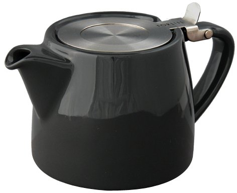Forlife Stump Teapot Black 530ml, 18oz