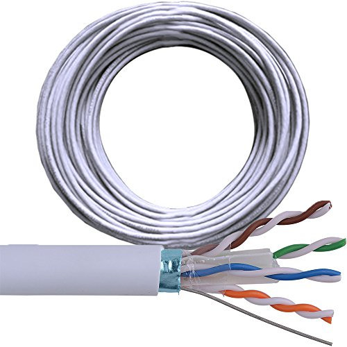 100M CAT6 FTP/STP Shielded Cable Reel/Drum - Pure Copper - Ethernet Network LAN RJ45 - CableFinder
