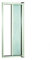 GrecoShop Zanzariera a Rullo in Alluminio per Porte Balconi Regolabile Avvolgimento Orizzontale 160x250 cm Bianca