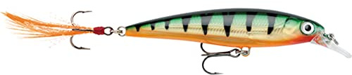 Rapala X-Rap 8 cm 10 cm Wobbler Kunstköder Lure Hecht Zander Farbe P - Perch, Größe 10 cm
