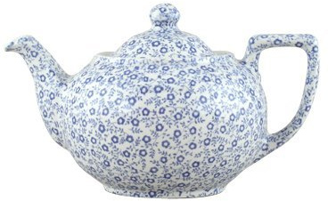 Burleigh Pale Blue Felicity Teapot Small 0.4 Litre