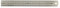 hedue® Stahllineal 600 mm - Stahlmaßstab mit Millimeterskala, rostfreies Edelstahl Metall Lineal, robustes Metalllineal