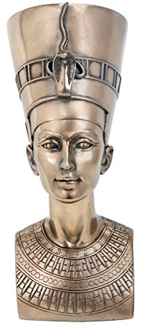 Ägyptische Nofretete (Bronze), 17,8 cm