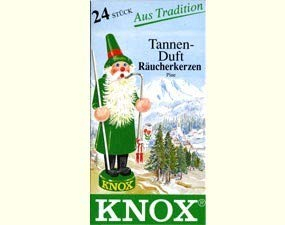 Knox Räucherkerzen Tannenduft - DDR Geschenke - für Ostalgiker - Ossi Artikel