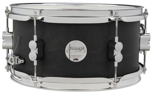 Pacific Drums Concept Series Ahorn-Snare, 12 x 6, Black Wax