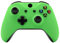 eXtremeRate® Soft Touch Grip Green Front Housing Shell Faceplate for Xbox One S/Xbox One X Controller