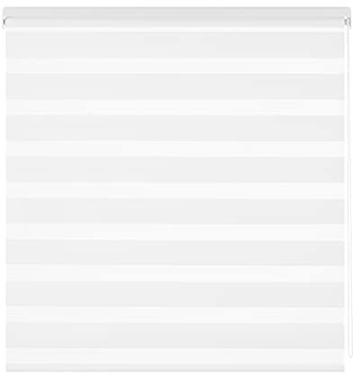 Estoralis Vera Estor Enrollable Doble Tejido, Noche y día, Crema, 125 x 175 cm