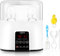 nubite Double Baby Bottle Warmer 24H Constant Mode for All Bottles, Breastmilk Baby Milk Heater, Heating Baby Food, Formula Water Warmer for Twins, Accurate Temperature Control
