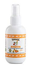 L'AMANDE - Acqua Profumata Donna e Uomo Analcolica, Idratante Corpo Rilassante con Vitamina C e Oli Essenziali Naturali, Lozione Rinfrescante Delicata al Profumo di Limone Agrumi, 125 ml