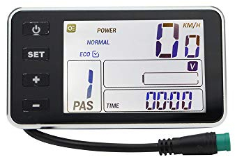 SEASON DASHI C500 Display, für 24V/36V/48V E-Bike Conversion Kits, für LISHUI Kontroller