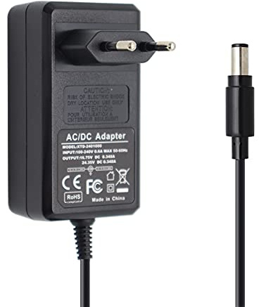 Abakoo 24,35V/ 16,75V 348mA Netzteil Li-ion Ladegerät AC Adapter Ersatz für Dys V6 (DC30, DC31, DC34, DC35, DC43H, DC43H, DC44, DC56, DC57) Staubsauger Ladegerät Animalpro Absolute