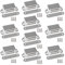 Magnetschnäpper Edelstahl 10 Stück Türmagnete 10kg Stark Magnetverschluss Schrank Magnet Türschließer Tür Magnete Schrankmagnete Möbelmagnete Magnet für Schranktür